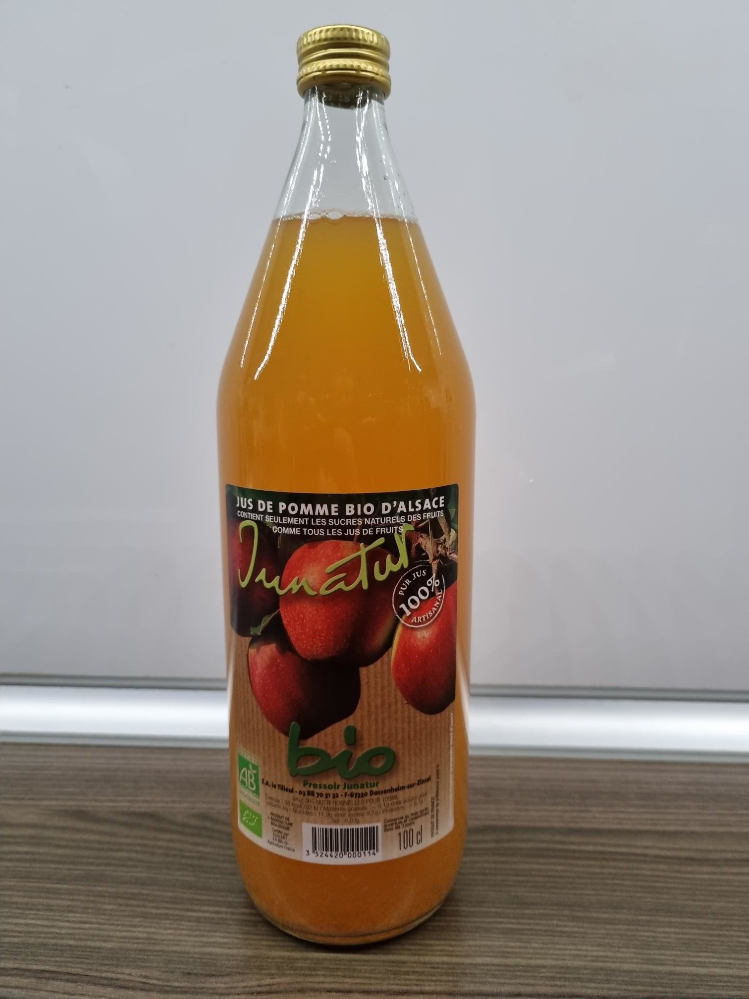 Jus de Pomme bio - bouteille 1L - Local Shop